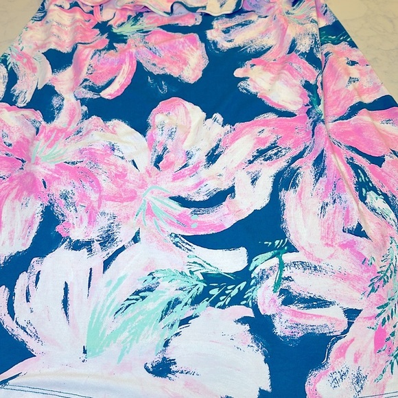 Lilly Pulitzer Anastasha Dress Tidal Wave Size Small - Picture 9 of 9